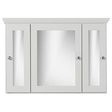 If you have a lot of medication, toiletries, and other products that you keep in the bathroom, chances are you're going to need a medicine cabinet where. Highland Dunes Nikhil Tri View 36 X 27 Surface Mount Framed Medicine Cabinet With 9 Adjustable Shelves Wayfair