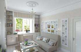 как расставить мебель в угловой комнате с двумя окнами Gostinaya S Rabochim Mestom 78 Foto Oformlenie Interera Rabochej Zony Sovmeshenie Kabineta I Gostinoj V Odnoj Komnat Interer Idei Interera Interery Spalni