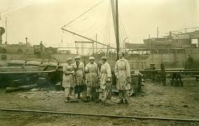 Female Workers Wallsend Tyne And Wear Newcastle Upon Tyne Old Photos