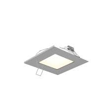 Shop Dals Lighting 4 Inch Square Recessed 3k Led Panel Overstock 18653707