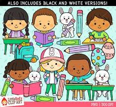 Black And White Homeschool Clipart Easter At School Clip Art Clip Art Art Easter Kids