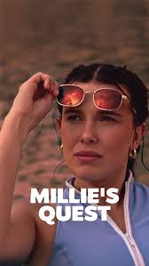 No one could prepare us for the last 3 seconds of this video. , #YasIsland  #StrangerThings #MillieBobbyBrown
