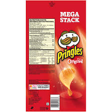 While every care has been taken to ensure product information is correct, food products are constantly being reformulated, so ingredients, nutrition content, . Pringles Original Potato Crisps Mega Stack Nutrition Ingredients Greenchoice