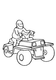 Ausmalbild Quad Kostenlos Ausdrucken