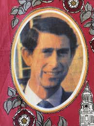 Royal Family Prince Charles And Lady Diana Wedding Commemorative Tea Towel  1981