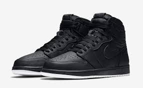 Nike Air Jordan 1 High Black White The Perforated Air Jordan 1 High Blackout Is Available Below Retail Sneakers Men Fashion Air Jordans Best Shoes For Men