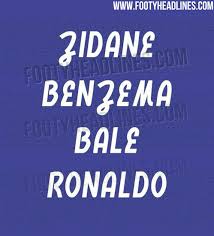 The bizarre real madrid 2018 19 font ridiculous or classy image 0 real madrid football fonts real madrid kit. All New Extraordinary Real Madrid 18 19 Kit Font Released Footy Headlines