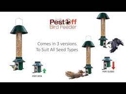 100 Squirrel Proof Metal Bird Feeder Unique Closing Spring Loaded Feeding Ports Easy To Clean And R Squirrel Proof Bird Feeders Bird Feeders Bird Feeders Uk