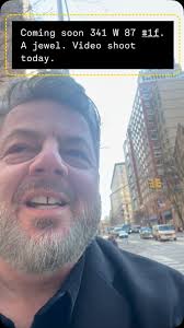 It’s a perfect day in NYC. On my way down West End Avenue to a video shoot  at 341 West 87th St #1f. This one is a jewel, a dream Upper West Side  renovation. Good Morning from NYC.