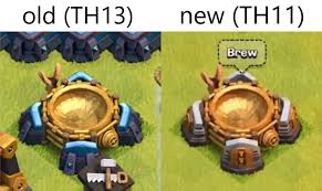 Misc Noticed They Changed The Look Of Spell Factory Level 6 From Yesterday S Trailer So That It Fits More To The Level Of Its Town Hall Clashofclans