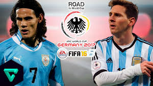 What is the difference between argentina and uruguay? Uruguay Vs Argentina Conmebol Road To World Cup Germany 2017 Fifa 16
