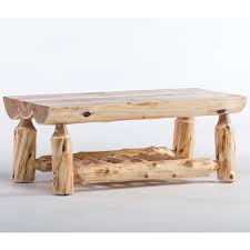 Enjoy free shipping on most stuff, even big stuff. Cedar Lake Half Log Coffee Table