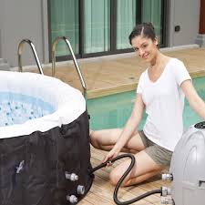 It's necessary to drain hot tubs because the temperature they are operated at make them an even bigger breeding ground than pools for bacteria and all you'll have a drain plug somewhere in the tub that needs to be removed in order to allow all the water to drain out. Lay Z Spa Miami Airjet Bw54123 Bestway Support Uk