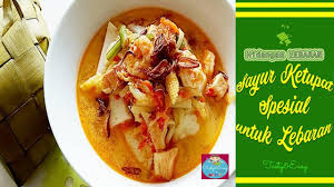Resep & tips lain untuk anda. Resep Sayur Ketupat Lebaran Sayur Ketupat Labu Siam Hidangan Lebaran Youtube