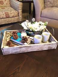 Horseshoe Wooden Tray Wood Tray Rustic Serving Tray Distressed Tray Rustic Serving Trays Wooden Tray Tiered Tray Decor