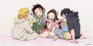 かまぼこパジャマパーティpic twitter com gwrkpoipdu slayer anime anime demon