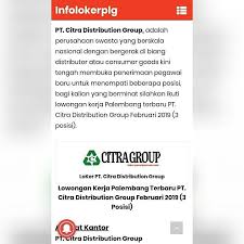 Development • coaching, manage, motivate sales/md • monitoring distribusi produk • controlling & monitoring all activity, market visit strategy & reporting >• controlling & monitoring sales/md per week<br>• analysis report sales/md per. Infolokerplg Lowongan Kerja Palembang Terbaru 26 Facebook