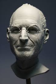 Amazing and Realistic Steve Jobs Sculpture by Adam Beane