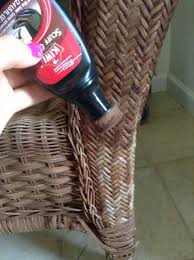 I Restored Old Wicker Chairs With The Brown Shoe Polish With The Little Sponge In Top Rub In The Polish Wait For It To Dry And Seal Patio Furniture In 2019