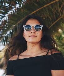 Moana Road Sunglasses + Free Case ! , Grace Kelly Clear 489