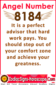 Angel Number 8184 Meaning Stepping Out Of The Comfort Zone Angel Numbers Number Meanings Meant To Be