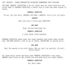 We can give a full url as well. I Forced A Bot To Watch Revenge Of The Sith On A Loop For 1 000 Hours And Asked It To Write A Page Of Dialogue Here Is That Page Prequelmemes