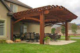 We pride ourselves on stocking a fantastic range of rattan garden furniture designs, from beautiful round bistro sets to high quality dining sets to luxurious garden sofas and daybeds. Your Guide To Easy Build Heavy Duty Cantilever Pergolas Pavilions Trellises Western Timber Frame