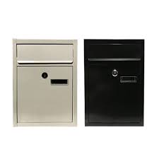 Check spelling or type a new query. Stainless Steel Mailbox Wall Mount Locking Postal Mail Box Letterbox Home Office Mailboxes Slots Mail Slot
