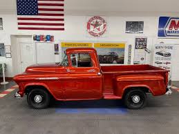 Image result for Bright Red 1955 Truck