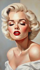 Marilyn Monroe Paintings by Emerging Artist