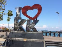 Slider buy this song favorite (10 fans) k.k. The Marlin Statue And The I Love Kk Behind Picture Of I Love Kk Kota Kinabalu Tripadvisor