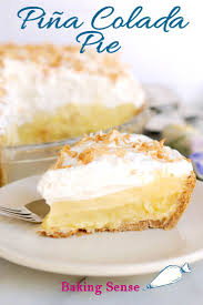 Pina Colada Pie With Or Without Rum Recipe Baking Desserts Tart Recipes