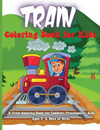 Coloring book by bruce lafontaine paperback s$15.25. Train Coloring Book For Kids Rhea Stokes Buch Jpc