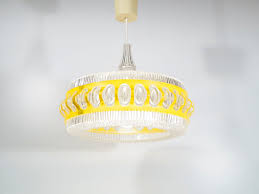 Hangelampe 70er Jahre Gelb Vintage Kuchenlampe Space Age Design Retro Kuche Hanging Lamp Kitchen Lamps Lamp