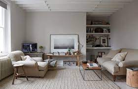 A Soothing Modern Country Style Home Modern Country Living Room Country Living Room Home