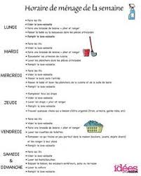 Organisation 10 Listes Pratiques Planning De Nettoyage Organisation Liste De Taches Menageres