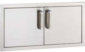 Soft close concealed cabinet hinge. Fire Magic 53934sc 30 Inch Premium Flush Mount Reduced Height Double Access Door With Soft Close Door Hinges Double Walled Construction Stainless Steel Mount And Magnetic Latch