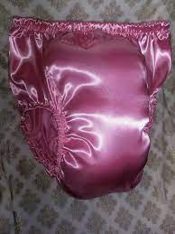 Adult Baby Sissy Crossdresser Pink Satin Thick WADDLE Diaper - Etsy