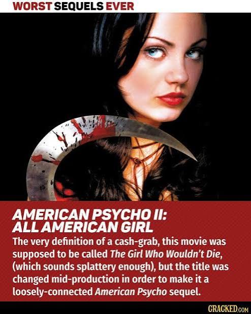 20 Facts About Some of the Worst Sequels Ever | Cracked.com