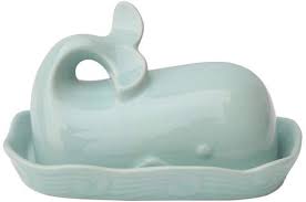 Breakwater Bay Natividad Whale Butter Dish Cute Kitchen Ceramic Butter Dish Kitchen Accessories