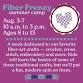 Fiber Frenzy summer camp in Montgomery County, Md.