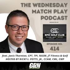 The Wednesday Match Play Podcast brought to you by Eden Mill St Andrews: Janis  Thornton, CPT, TPI, NASM, JT Fitness & Golf