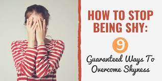 I was shy too, i got nervous when talking to people. How To Stop Being Shy 9 Guaranteed Ways To Overcome Shyness