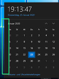Eine kalenderwoche dauert von montag bis sonntag und beginnt mit der woche in welcher der 4. Kalenderwoche In Windows10 Anzeigen Lassen Microsoft Community