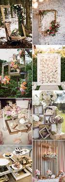 39 Creative Vintage Wedding Ideas With Photo Frames Wedding Frames Wedding Decorations Vintage Wedding Decorations