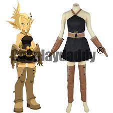 Wakfu: The Animated Series Cra Evangelyne Outfit Dress Game Cosplay Costume  F006 - AliExpress