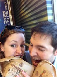 Elliott & Danielle, Whoppers for Dad in Edmonton ❤️❤️❤️