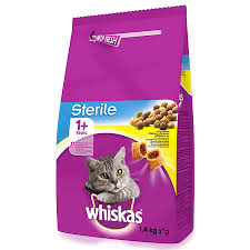 Whiskas Sterile Tavuklu Kuru Kedi Mamasi