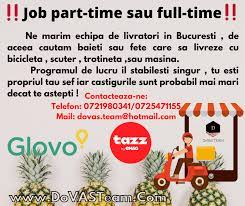 Part time, yani yarı zamanlı işler, özellikle öğrenciler, mevcut işinin yanında ek iş yaparak ek gelir elde etmek isteyen adaylar ve ev hanımları tarafından tercih edilmektedir. Dovas Team Home Facebook