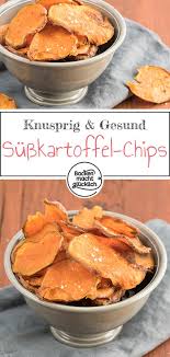 Susskartoffel Chips Aus Dem Ofen Backen Macht Glucklich Rezept Susskartoffel Chips Backen Macht Glucklich Chips Rezept